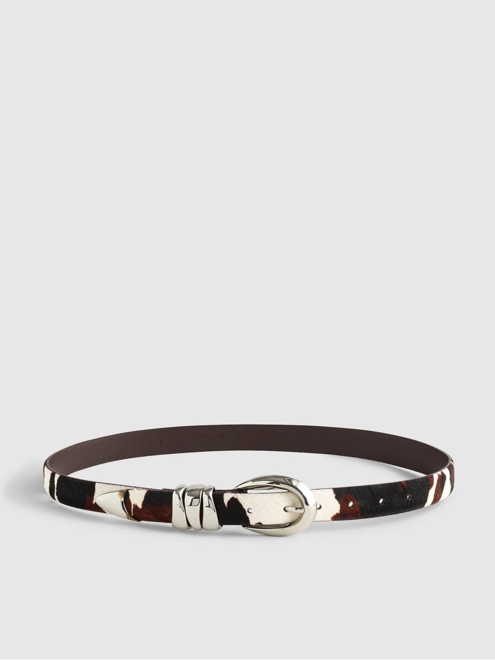 Madewell Triple Metal Keeper Belt